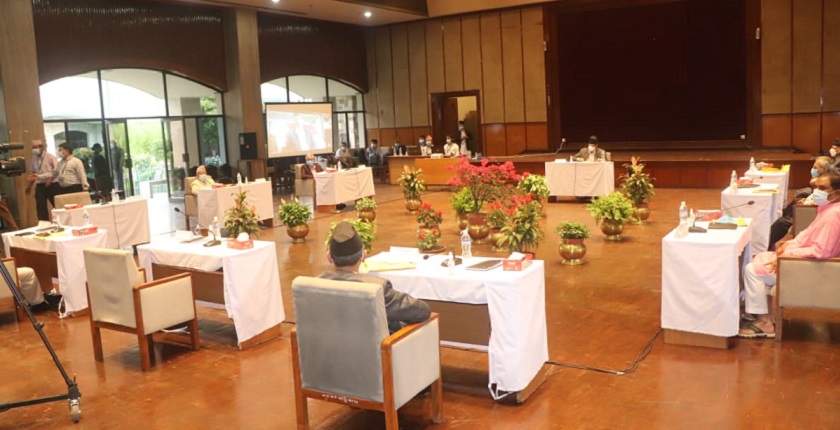 लोकतन्त्र र संविधान बचाउने जिम्मेवारी दलहरुकै रहेको सर्वदलीय बैठकको निष्कर्ष