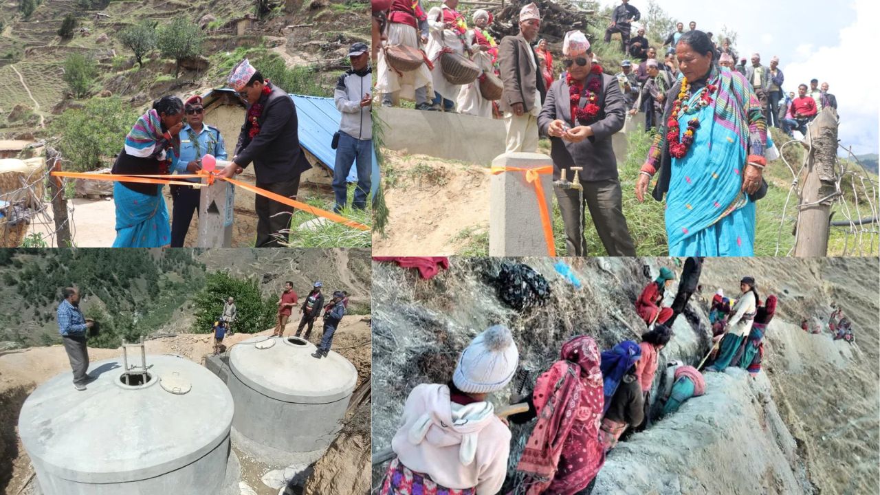 कोइरेलीवासीका घरघरमा खानेपानी धारा, योजना मर्मत कोष पनि स्थापना