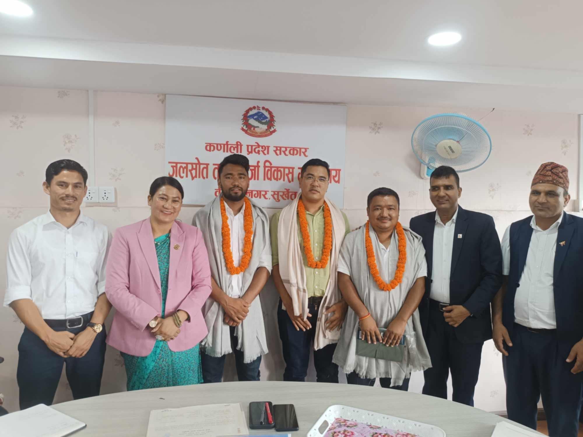 कार्यसम्पादनमा उत्कृष्ट ३ जलस्रोत कार्यालयलाई सम्मान