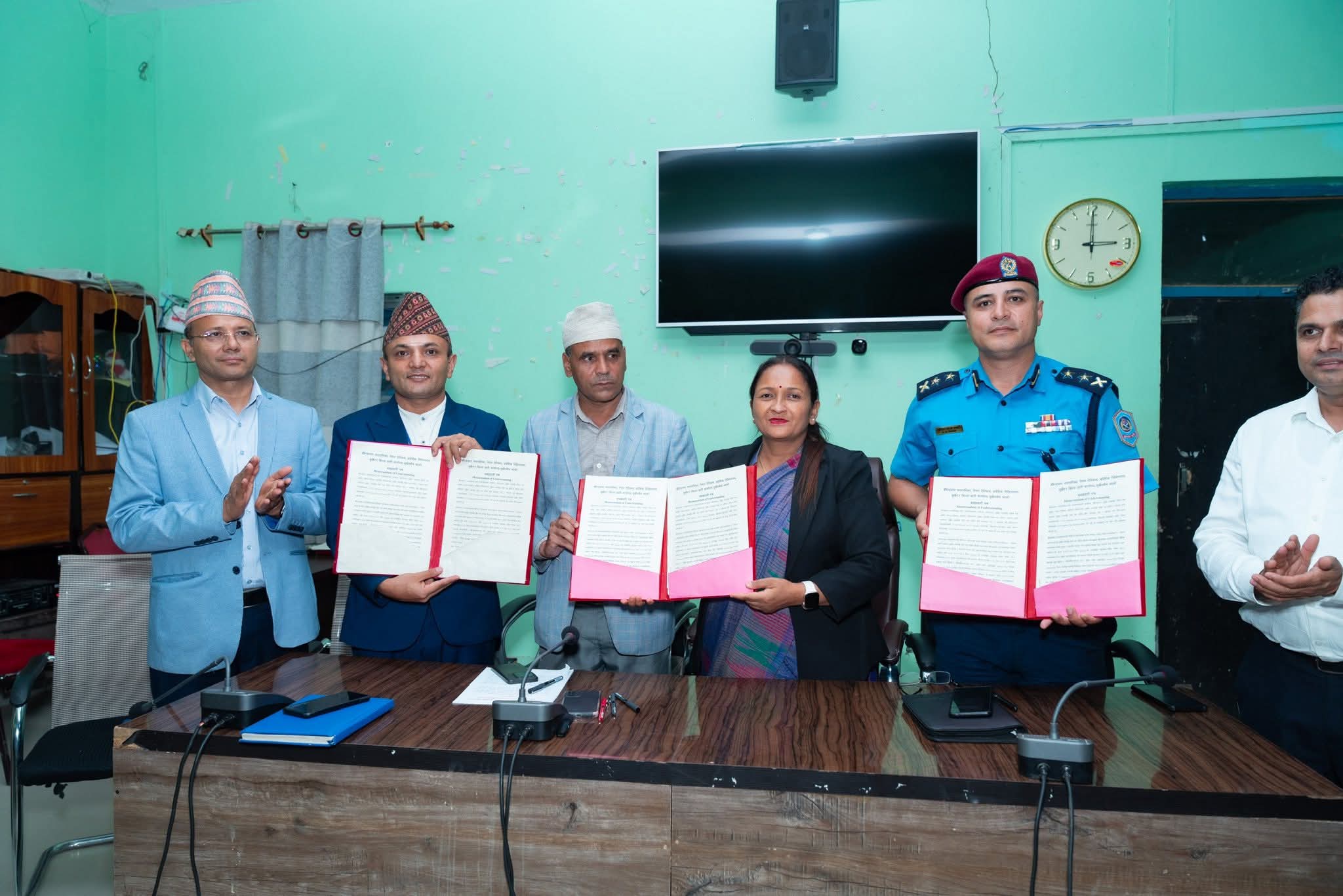 वीरेन्द्रनगरका ३५० स्थानमा सिसी क्यामेरा जडान गर्न सम्झौता